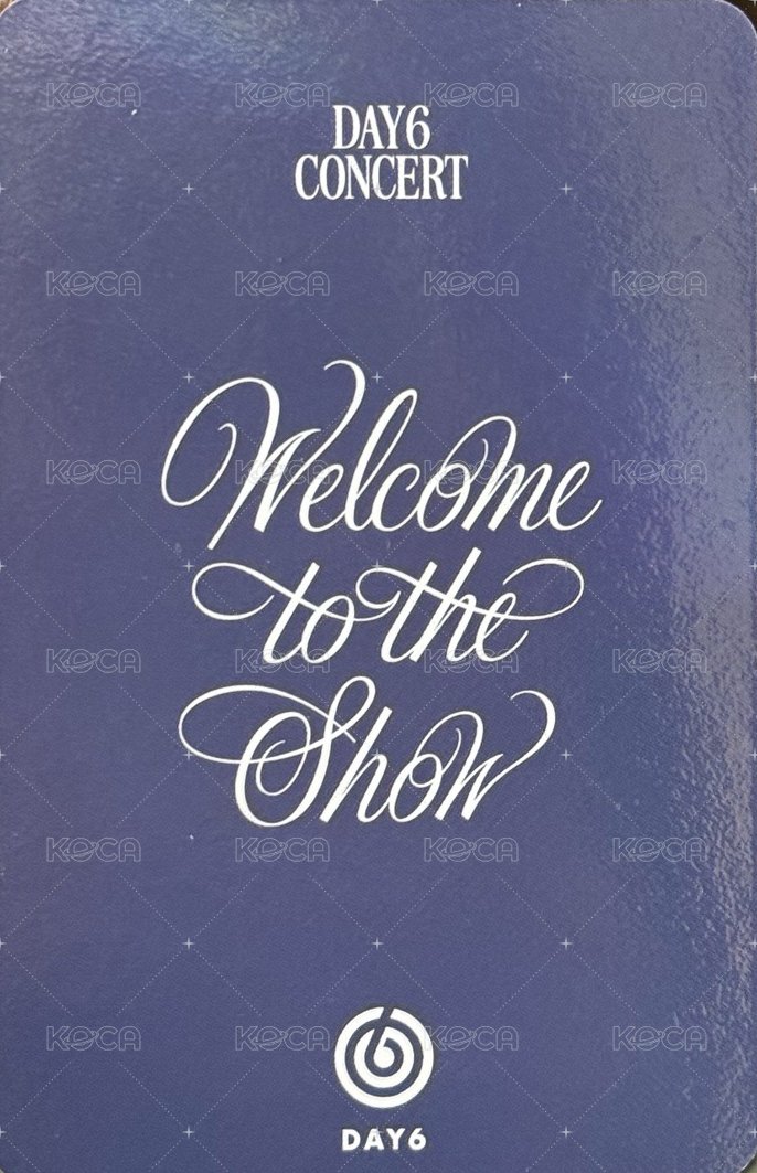 櫻花控 Day3 入場卡 / 場限卡  背面