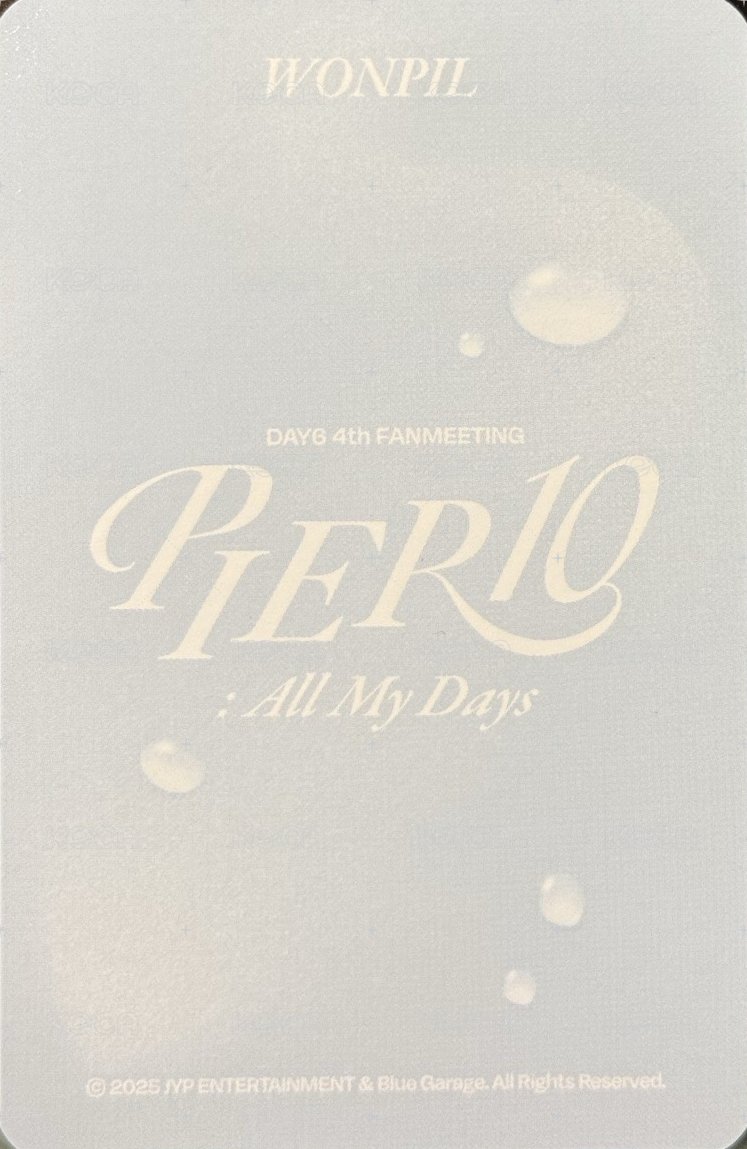 4th FM 隨機卡  背面