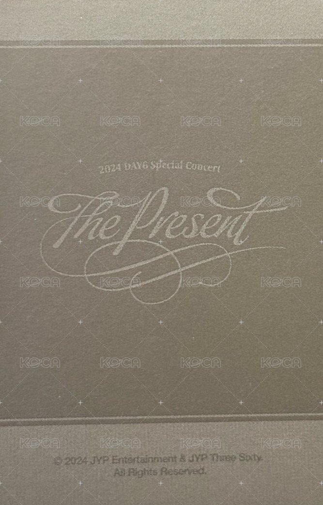 24聖誕控 照片組 周邊卡  背面