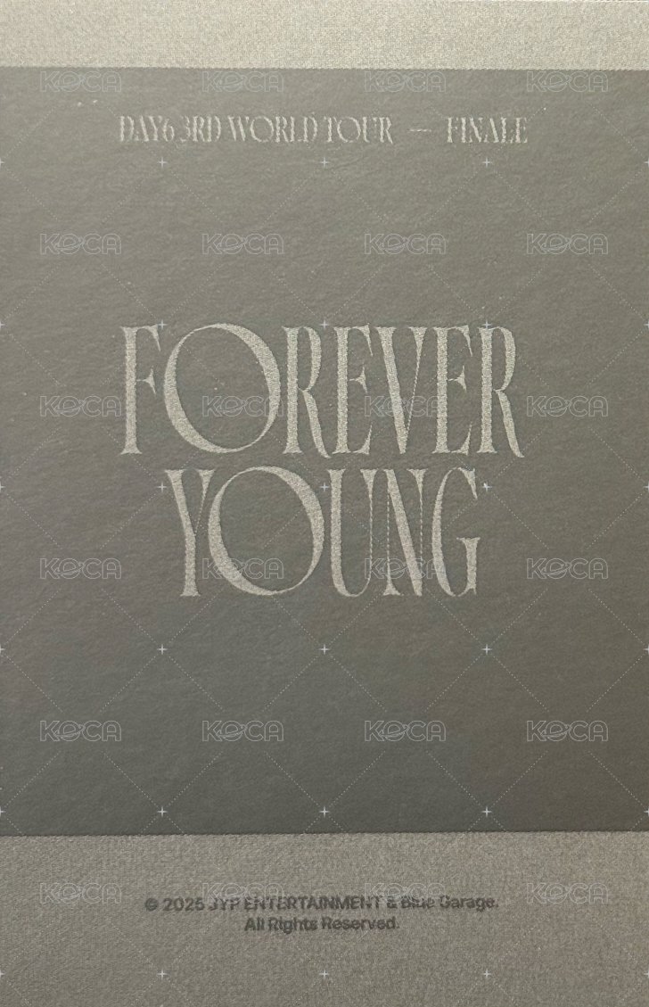 3rd世巡安可場 票卡組 周邊卡  背面