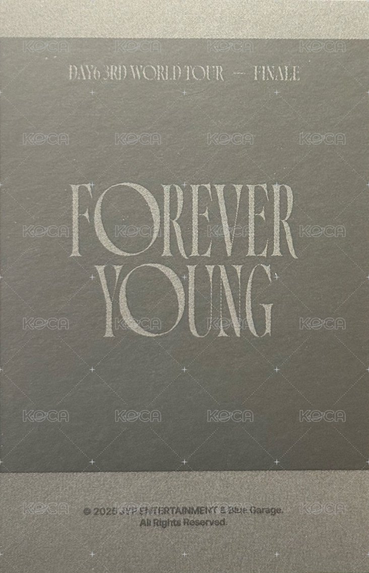 3rd世巡安可場 票卡組 周邊卡  背面