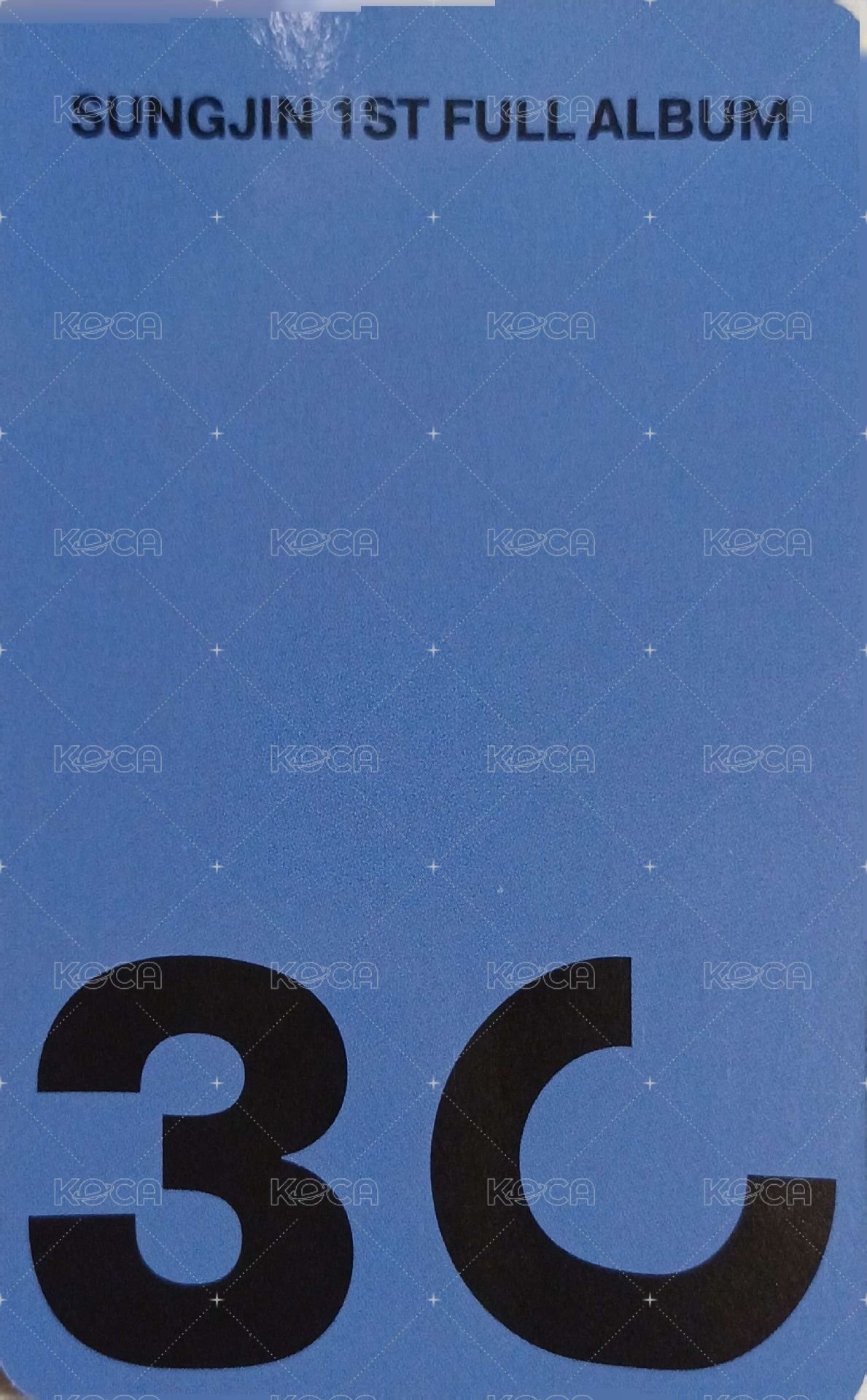 30 專輯卡 PB ver. 專輯卡 背面