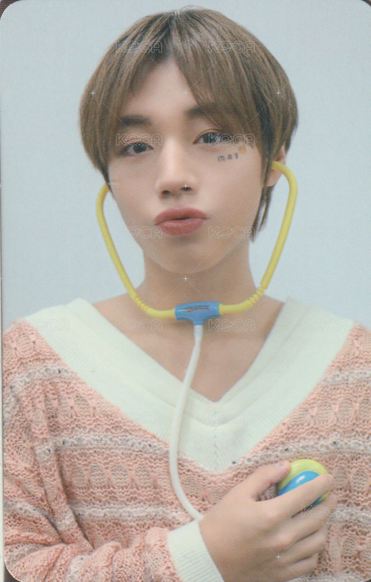 4th MINI k4 簽售卡  背面