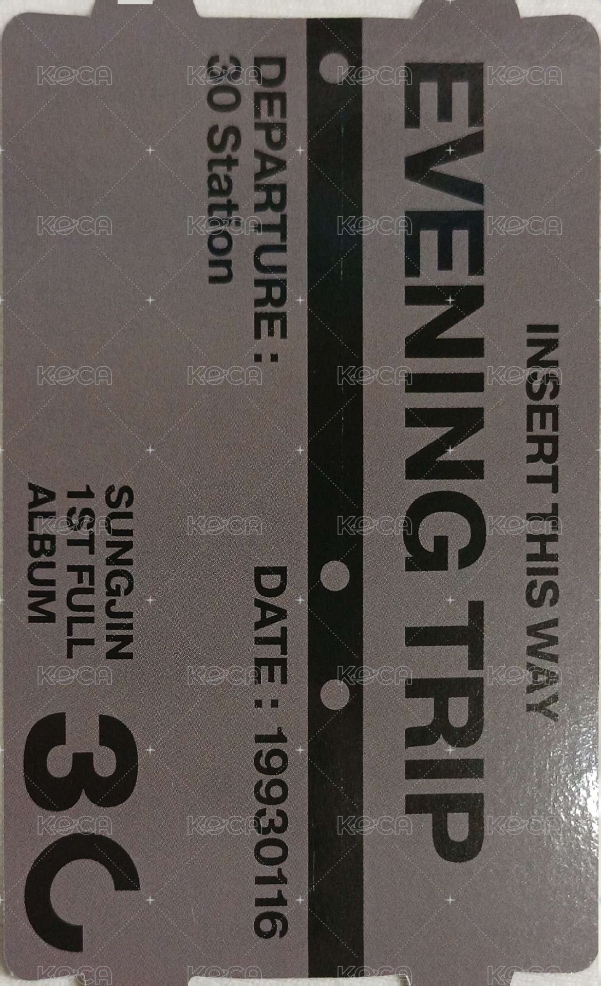 30 專輯卡 PB版車票 背面