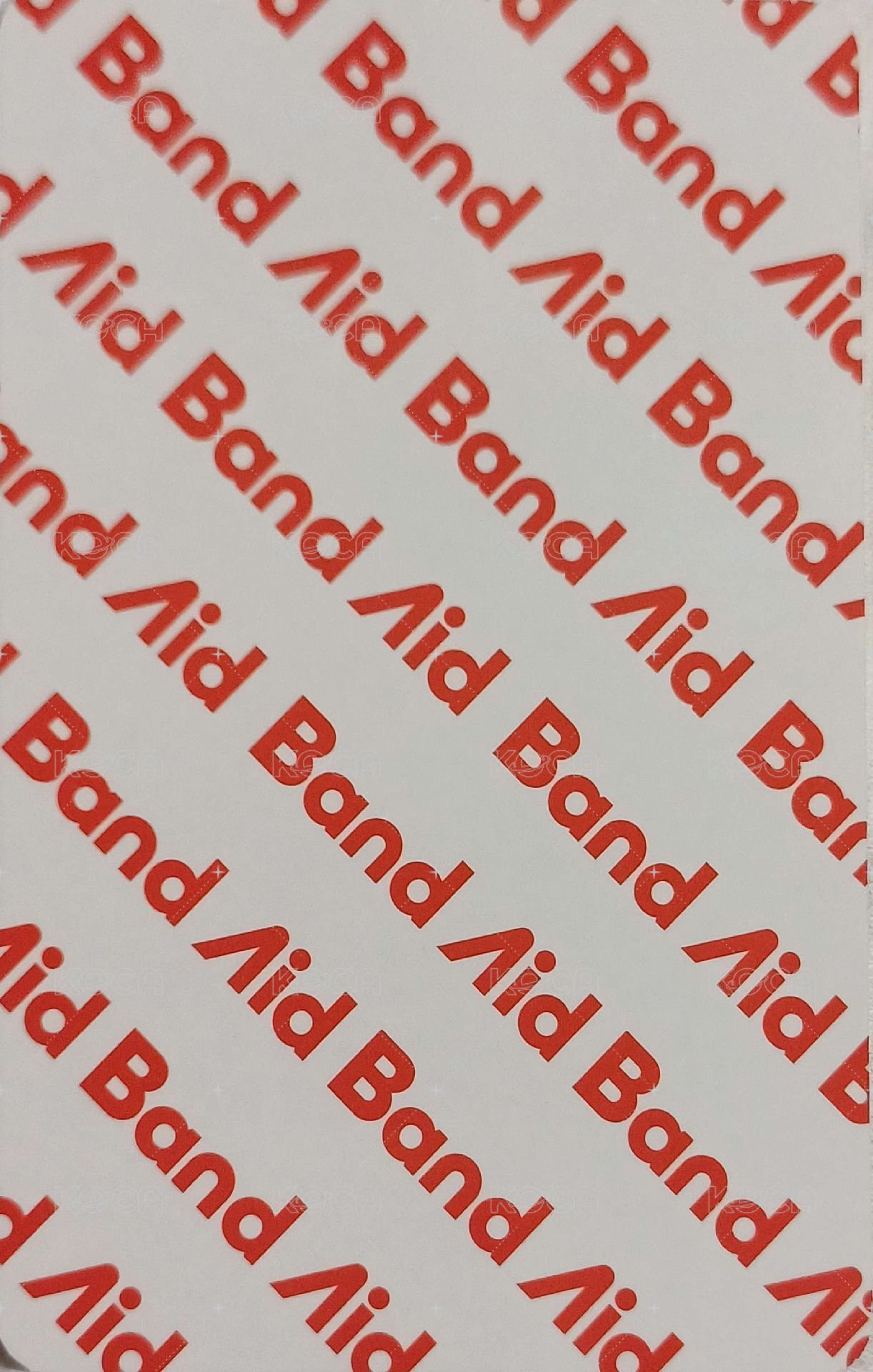 迷九 一般專 專輯卡 紅版 背面