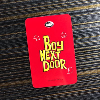 Boynextdoor WHO! dmm1.0 簽售卡 Jaehyun 宰鉉