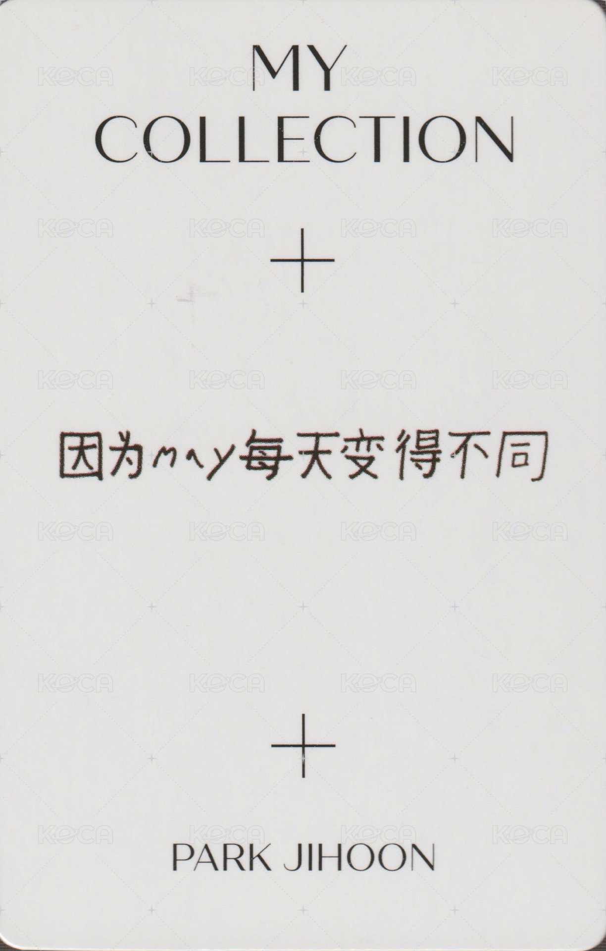 4th MINI yzy 簽售卡  背面