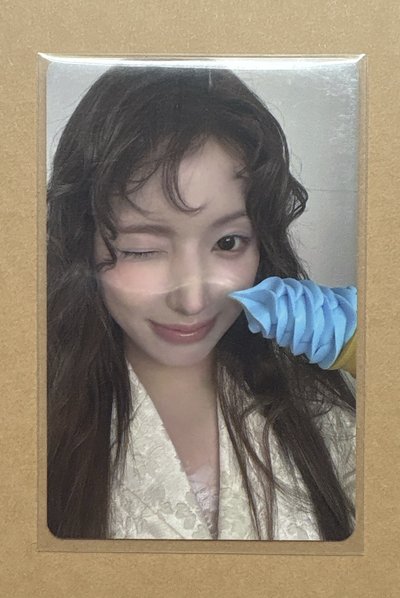 NMIXX 正規一 電子專卡 JIWOO (Blue ver.)