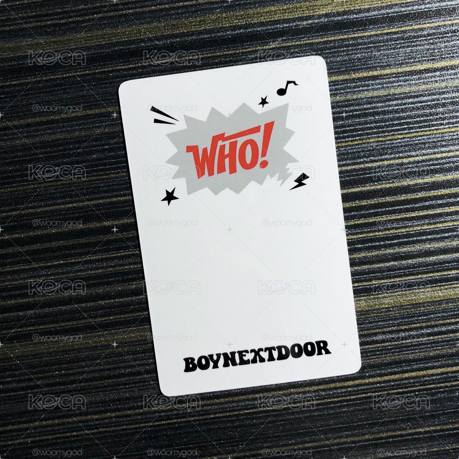 Boynextdoor WHO! yzy 一直娛3.0 Woonhak 雲鶴