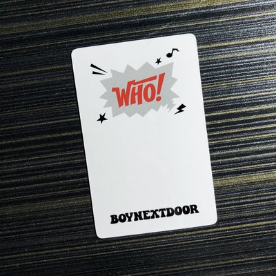 Boynextdoor WHO! yzy 一直娛3.0 Woonhak 雲鶴