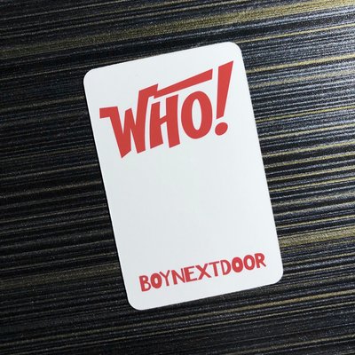 Boynextdoor WHO! 楠藝 Taesan 泰山 