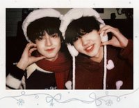 奔跑3 隨機卡 雙人寛幅拍立得 楊涵博張奕然