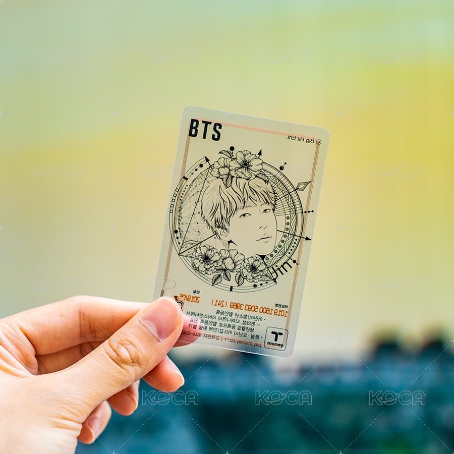 ARMY CU 交通卡 透卡 T-money 背面