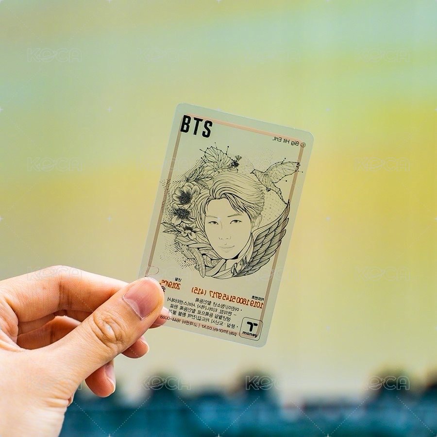 ARMY CU 交通卡 透卡 T-money 背面