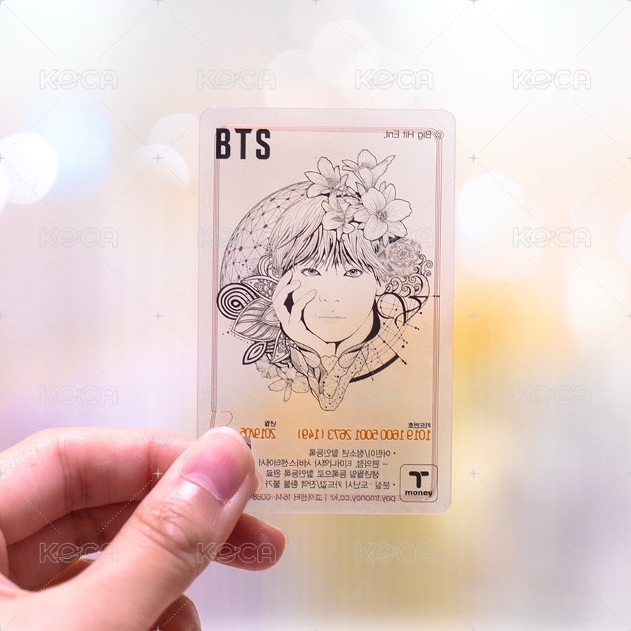 ARMY CU 交通卡 透卡 T-money 背面