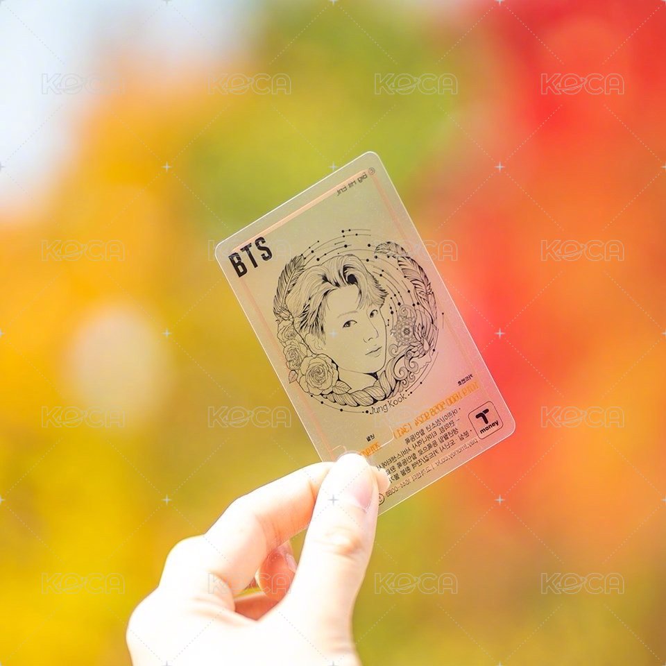 ARMY CU 交通卡 透卡 T-money 背面