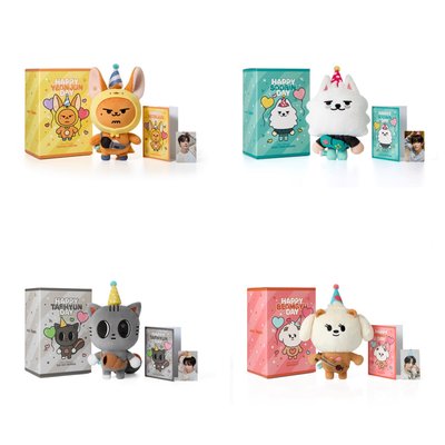 【代購】TXT角巴兔生日禮盒黃春 勇猛 松喵