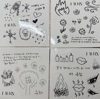 I BURN 貼紙 迷四貼紙