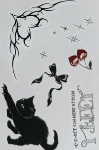 I feel 貼紙 貓版貼紙