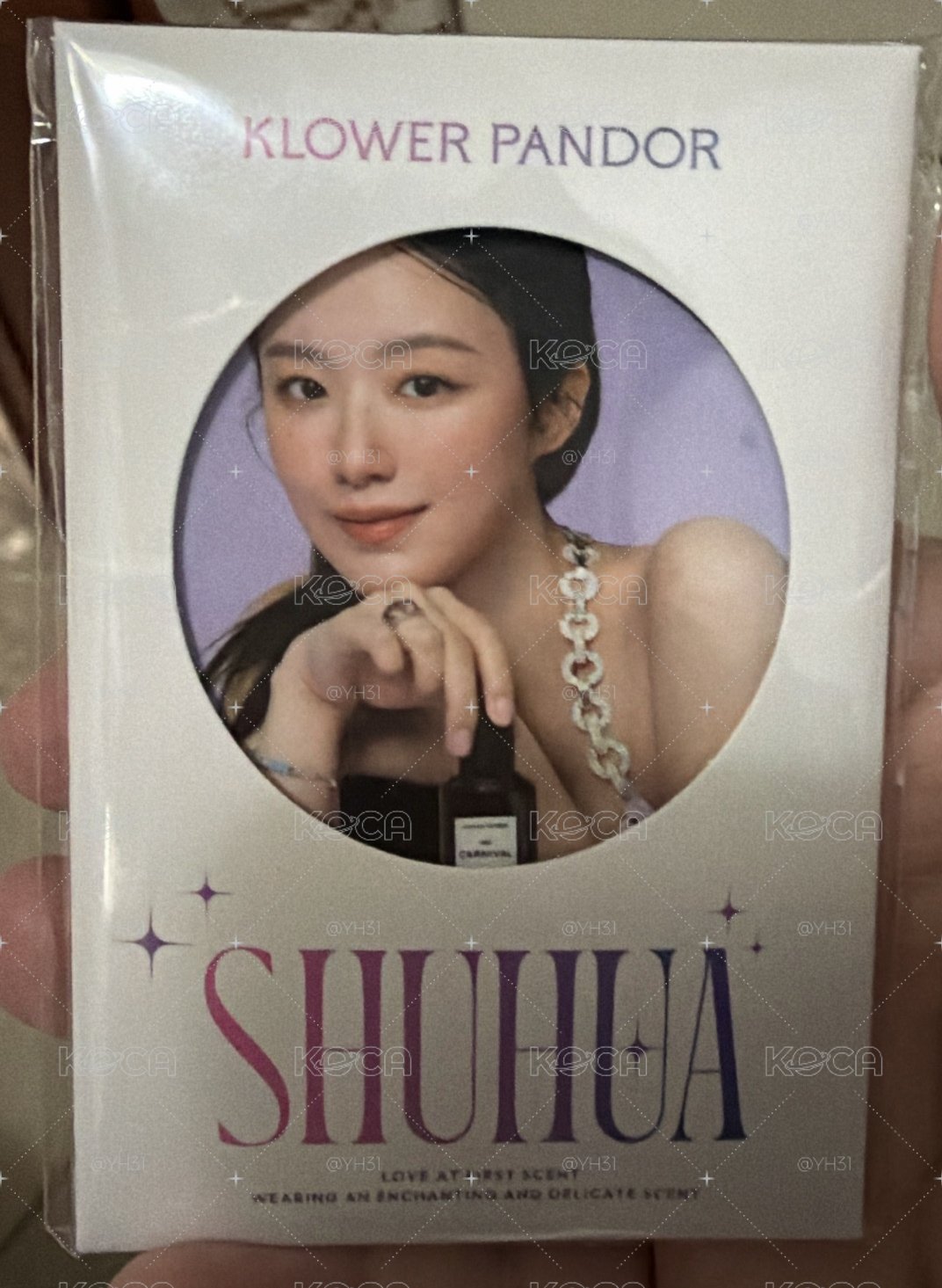 記憶香氛卡包 一套4張未拆