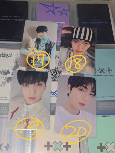 TXT SOOBIN小卡合輯(可以往後翻我會不定期更新)