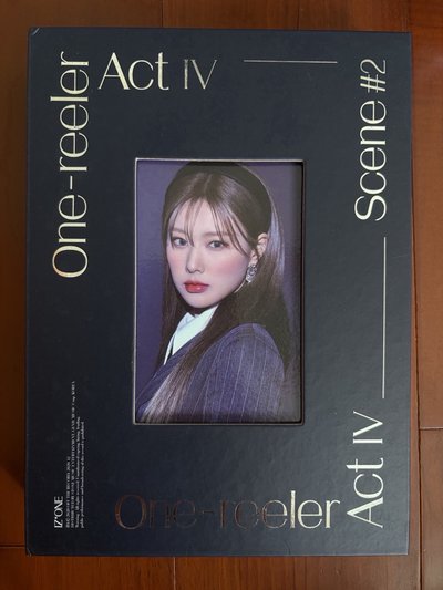 IZ*ONE 矮丸 Mini4 One-reeler / Act IV 空專 藍版