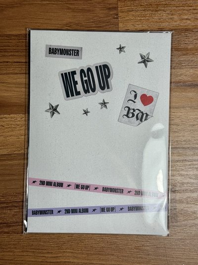 WE GO UP 單封預售禮