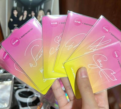 Sunsilk 代言卡