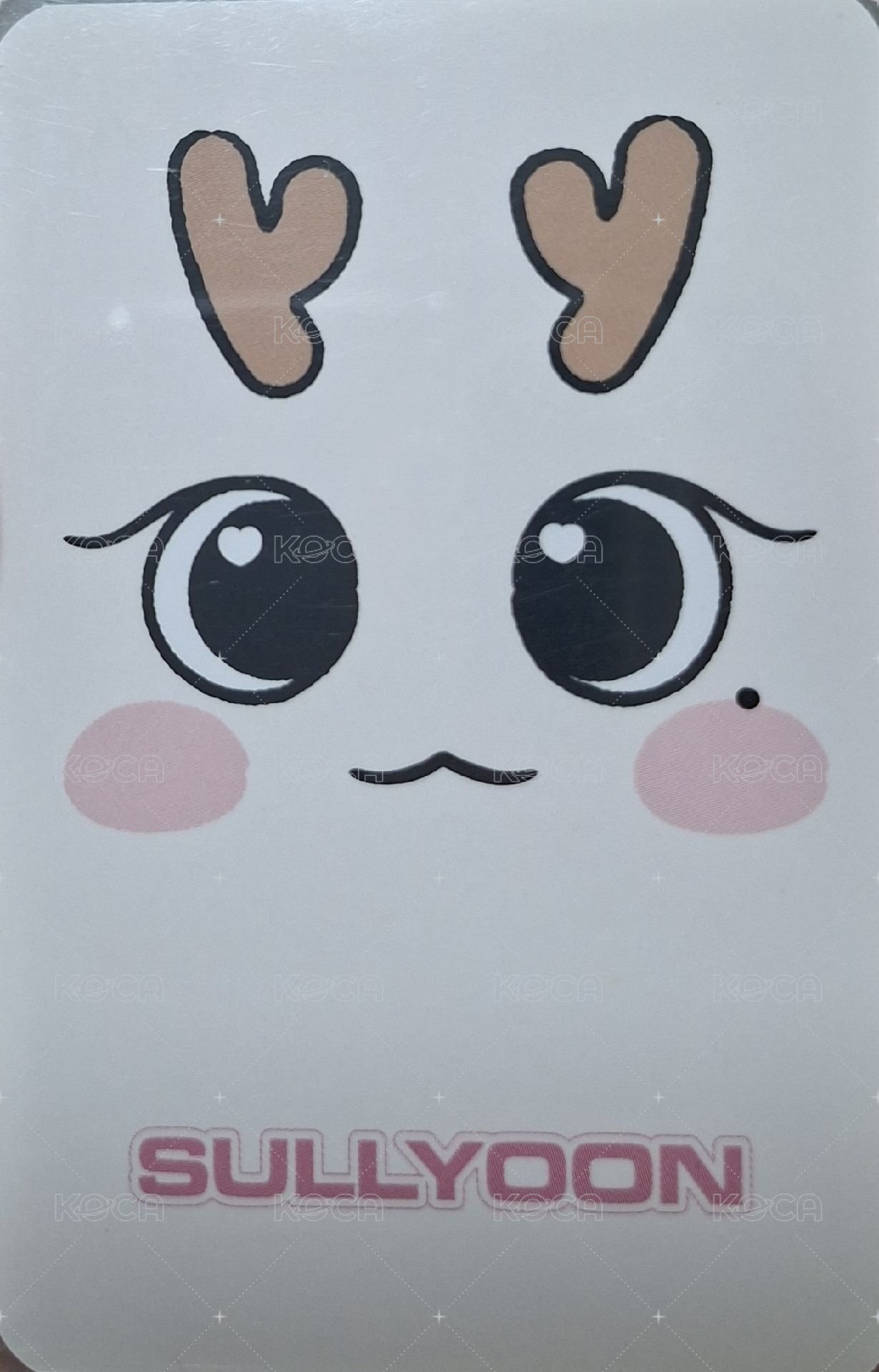 MIXX LAB 周邊卡 立牌卡薛 背面