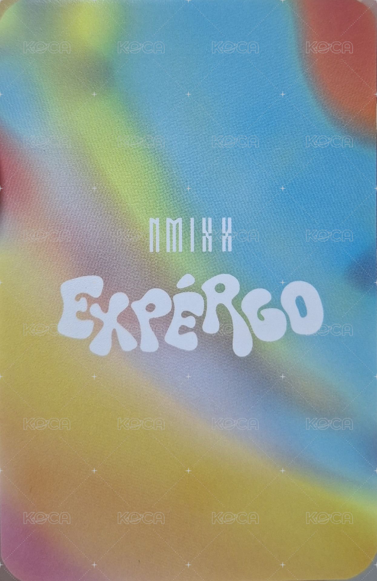 expérgo sw 入場卡 / 場限卡 快閃全勤卡 背面