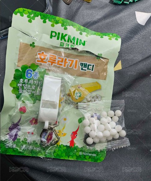 韓國限定 皮克敏哨子盲包贈糖果