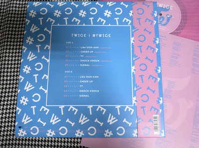 (現貨 紙箱寄出）絕版限量 TWICE 黑膠 #TWICE 日本 黑膠 唱片