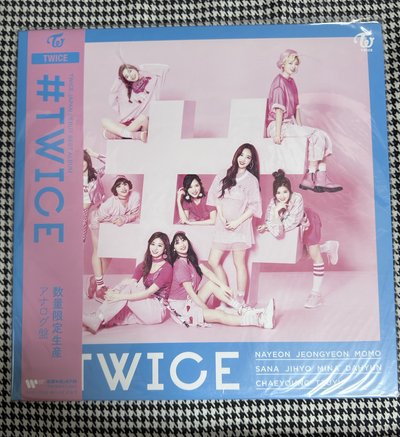 (現貨 紙箱寄出）絕版限量 TWICE 黑膠 #TWICE 日本 黑膠 唱片
