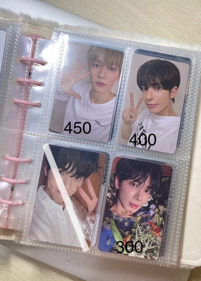 崔秀彬 姜太顯中文卡背（有多頁）