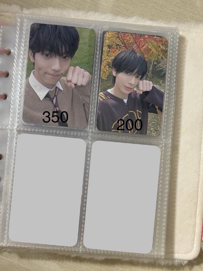 崔秀彬 姜太顯中文卡背（有多頁）