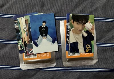 Seventeen Right here克拉粽 圓佑/貝雷帽淨漢/毛巾圓磁鐵/迷7四格卡（盤出）