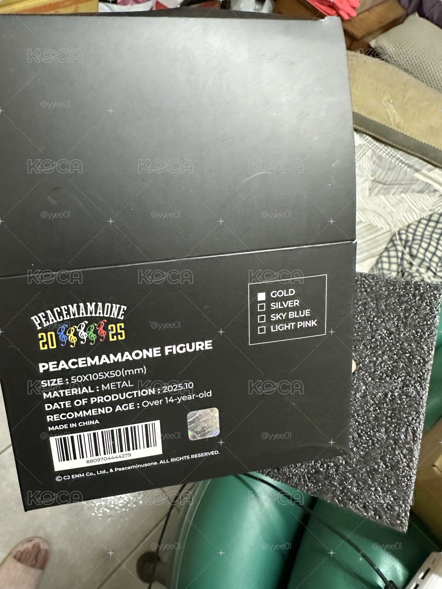 GD Peaceminusone x 2025 MAMA Awards Peacemamaone Figure