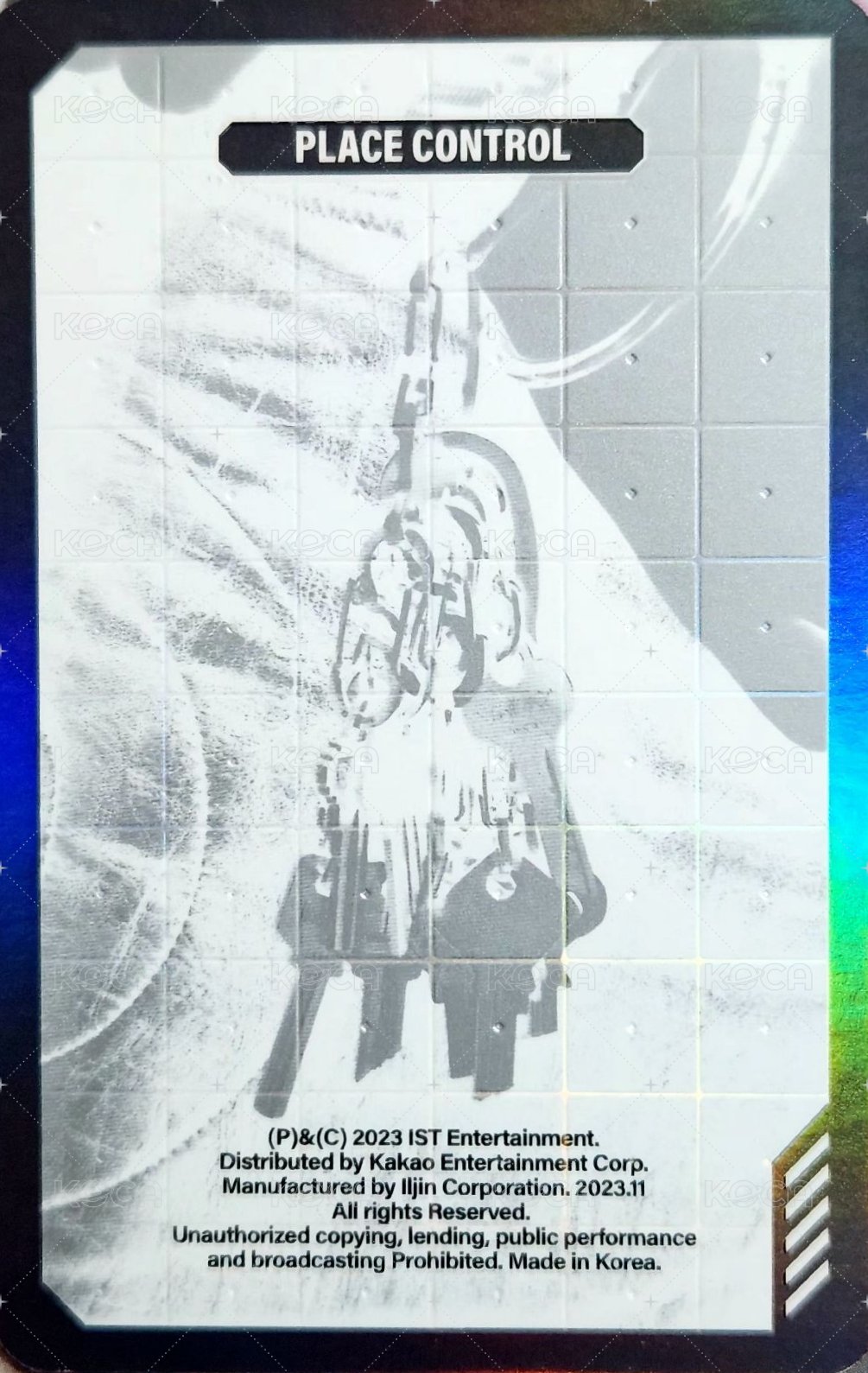 PHANTASY Pt.2 Sixth Sense 專輯卡 FAKE ver. 雷射卡 背面