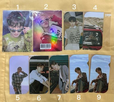 夫碩順特典大卡/迷7書籤/迷5.6變化卡