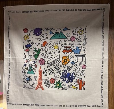 日本夢境展限定手巾（彩色）