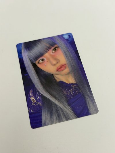 Jisoo Amortage專卡 藍髮秀