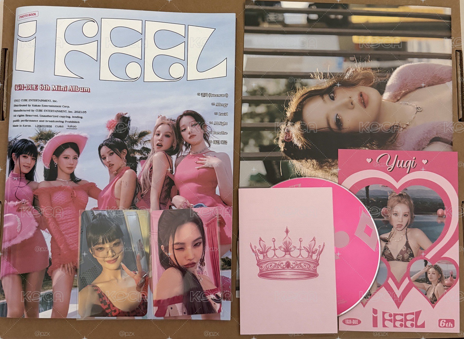 I feel特別版全專+妮幸運卡
