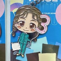 三巡 鑰匙圈吊飾 子瑜