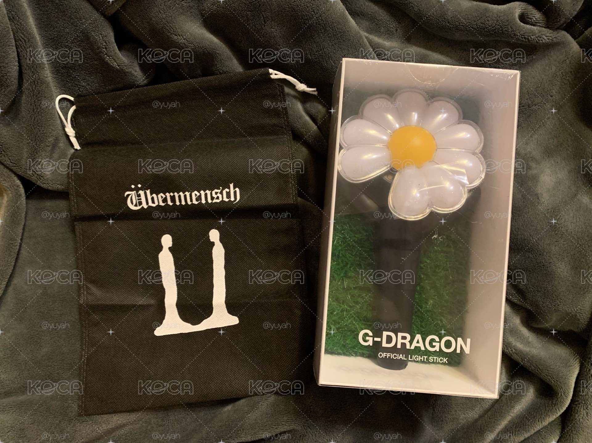 GD 權志龍 官方周邊 應援手燈 DAY-G 雛菊手燈 有防塵袋 G-DRAGON
