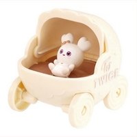 萬代扭蛋 擺件 嬰兒車
