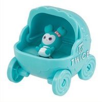 萬代扭蛋 擺件 嬰兒車