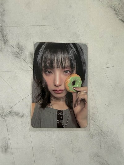 黃禮志電子專甜甜圈小卡 可愛的短髮志 買就送圖二卡