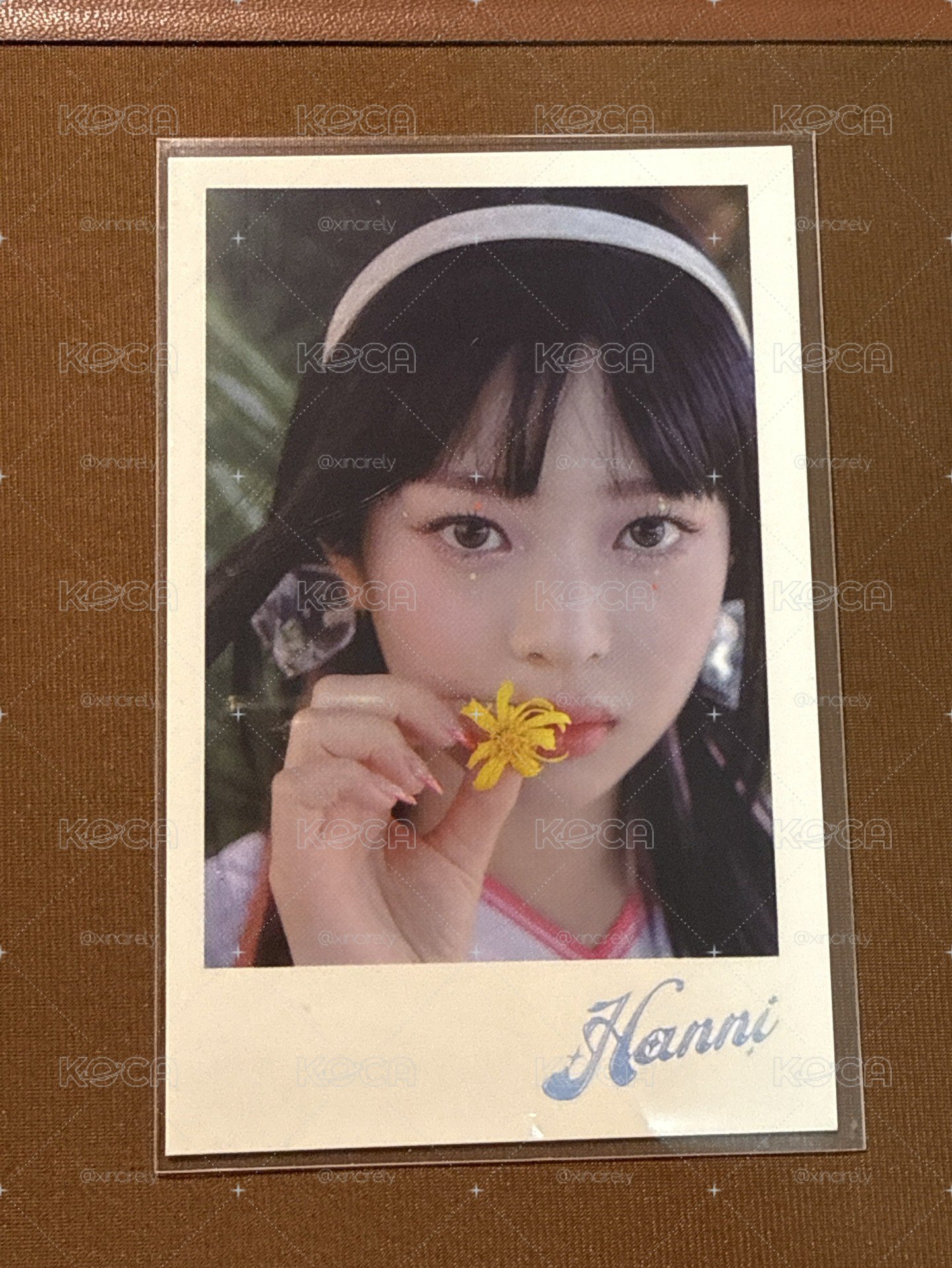 Hanni yes24 特典 get up