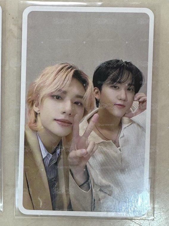 SKZ2020 拍手會雙人卡 彬辰