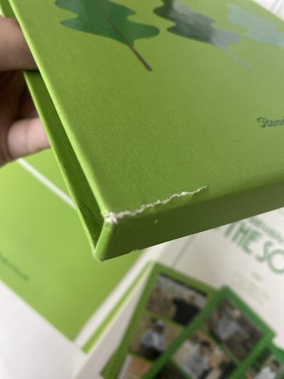 svt ITS寫真集 內容物如圖 有盒損 見P2